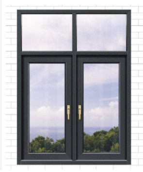 Noise Insulation Aluminium Casement Windows , Single Glazed Sash Windows