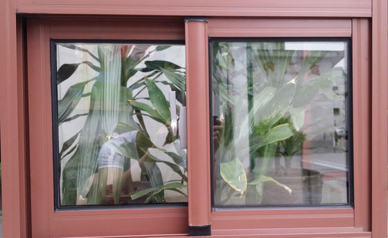 Double Glazed Aluminium Sliding Folding Windows Thermal Insulated For Roof
