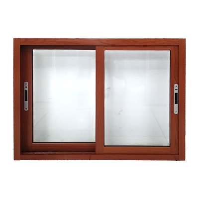 1.5mm Thickness Aluminium Sliding Windows High Security Impact Glass Casement Window
