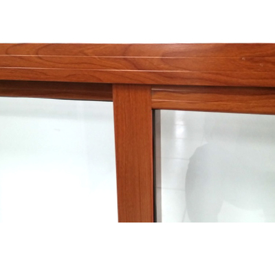 1.5mm Thickness Aluminium Sliding Windows High Security Impact Glass Casement Window