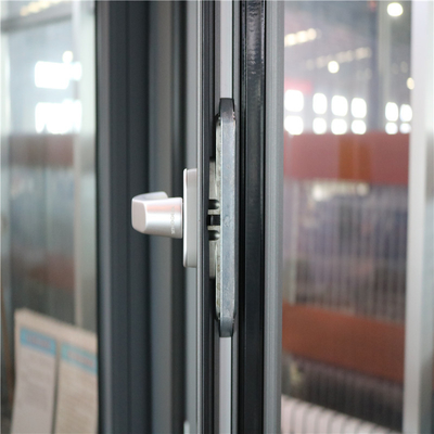 Thermal Insulation Glass Aluminum Window Tempered Laminated Double Glazed